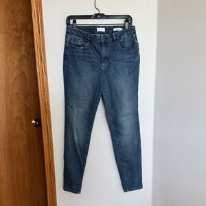 Jessica Simpson Dark Wash High Rise Skinny Jeans